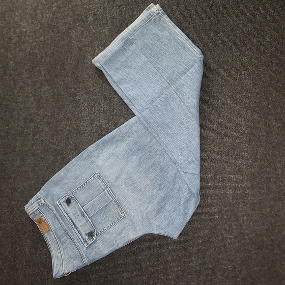 Tommy Hilfiger Women's Size 22 Jeans Light Wash Stretch Super Wide Leg‎ Y2K - Picture 1 of 12